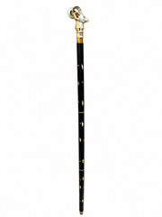 Brass walking cane Ram head cane Ram walking stick Luxury walking cane