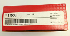 5 Hollister® 11503 CeraPlus Pre-Sized 1¾“ Flange Convex Skin Barrier Exp 03/2027