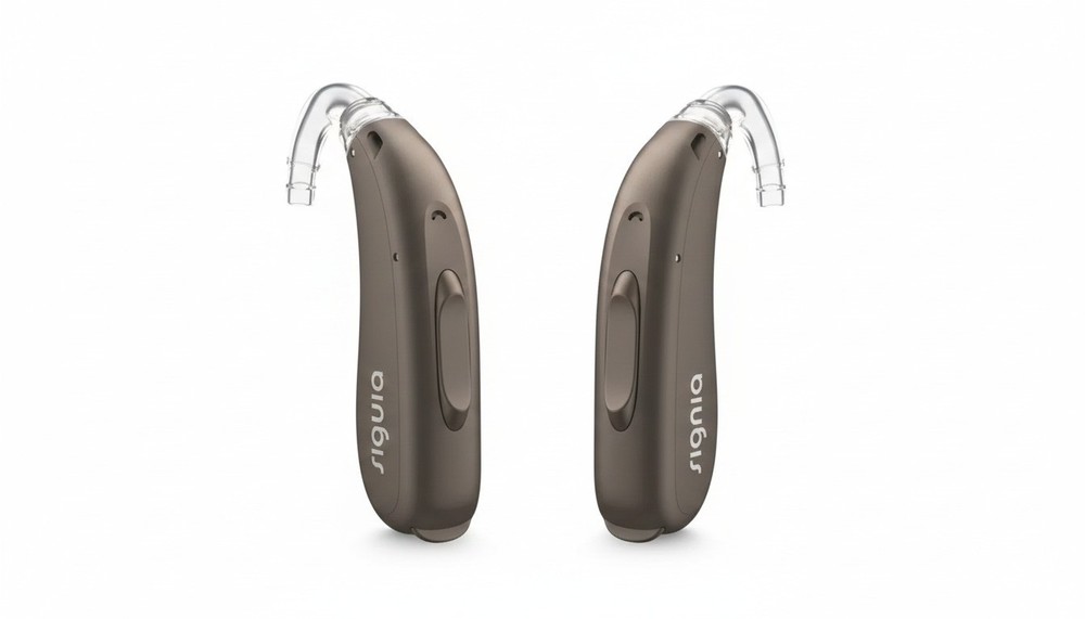 S igni a Sirion Connect P 75 BTE Hearing Device 12 Channel Digital Bluetooth