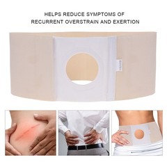3 Sizes 1/2PC Ostomy Belt Unisex Ostomy Hernia Support Belt Abdominal Binder