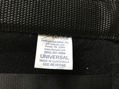 Knee Brace Immobilizer DeRoyal Semi-Rigid Foam w/ Straps 19” Long Universal Size