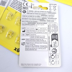 60 Total Size 10 Mercury Free 1.45V Hearing Aid Batteries p10 PR70