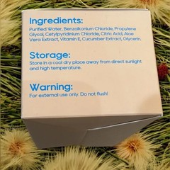 Mint Leaf Body Cleansing Wipes for Adults w/ Vitamin E & Aloe Vera 30 Count NIB
