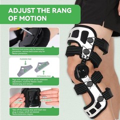 Orthomen Unloader Knee Brace – Adjustable OA Knee Support (XL-Left or Right)
