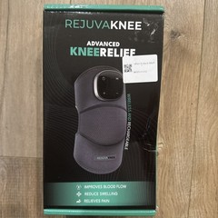 RejuvaKnee Advanced Wireless Heated Knee Massager LCD Open Boxn