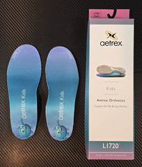 Aetrex Kids Youth Size 1 Orthotics LI720 Insoles For Flat & Low Arches *Read