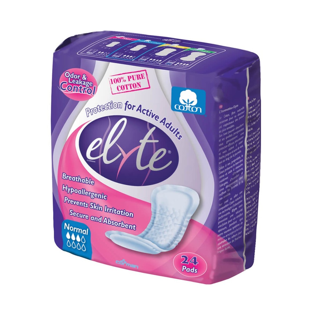 Elyte Incontinence Pads Normal