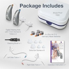 MD Hearing Aid Battery Operated Set 13a Battery FAST SHIPPING USA