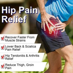 Hip Brace Compression Groin Support Wrap for Sciatica Pain Relief Thigh Recovery