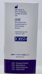JOBST Activewear 30-40 mmHg Knee High Compression Socks Cool Black XL New Open
