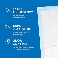 600 Adult Pee Pads 18×24″ Incontinence Disposable Ultra-Absorbent Pads Medium