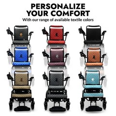 2025 Electric Wheelchair Lightweight All Terrain Fold and Travel