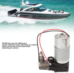 Rv Cushion Inflator Pump, 120W 50Lpm 24V Lumbar Support for Truck Boat Rv Pressu