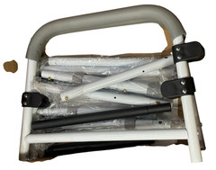 By-R101 Commode Chair, Toilet Seat Riser Adjustable Height, 17.64×13.58×4.92