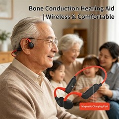 Bone Conduction Hearing Aid Bluetooth Pairing Voice Control