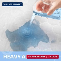 4-Layer Ultra Soft Quilted Bed Pads, 18″ x 24″ (3 Pack), Heavy Absorbency Underp