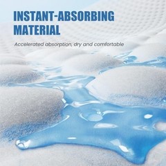 Elderly Adult Diapers with Tabs, Medical Disposable Incontinence Diaper for Seni