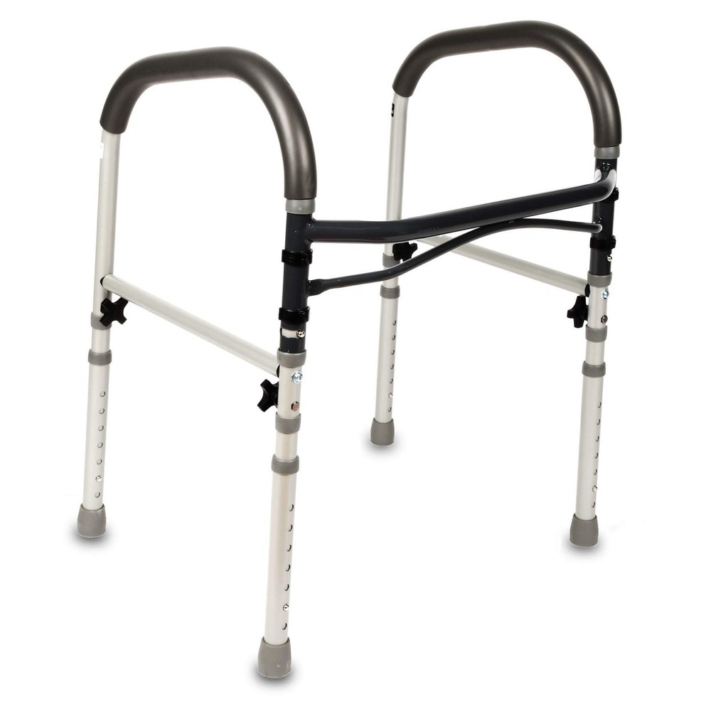 Toilet Safety Rails Handles Elderly Handicap Activity Frame Mobility Comfortable