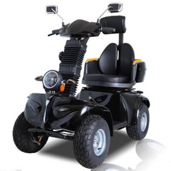 1000W 4-Wheel Electric Powered Mobility Scooter All-Terrain for Seniors & Adults