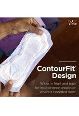 Poise Incontinent Pad 10.87 Inch Length Long Length Light 24 Ct FREE SHIPPING