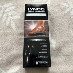 Aetrex Lynco Foot Orthotics 3/4 Insoles For Mens Dress Shoes L500 Size 9