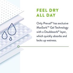 Prevail Per-Fit 360 Daily Briefs, Maximum Plus, Size 3 (CS/60)