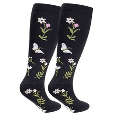 Plus Size Compression Socks for Men and Women Unisex Wide Calf 2XL-4X-Large US