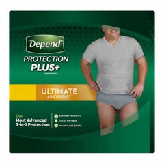 Depend FIT-FLEX Underwear for Men Size: XLarge – 80Ct – Free Shipping!
