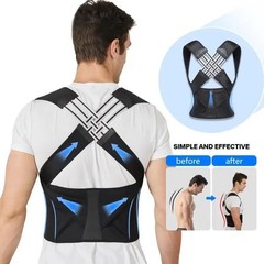 Back Brace Posture Corrector for Women and Men, Shoulder Straightener Adjustable
