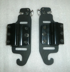 SET OF 2 WHEELCHAIR FUTURE MOBILITY BACK SUPPORT BRACKETS GOOD AS PICTURE