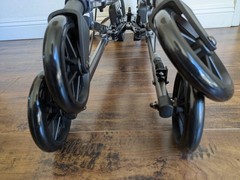 Stander 4250-BW Folding Rollator Walker Seat Black Walnut Lightweight