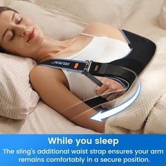 Velpeau Arm Sling Shoulder Immobilizer for Women and Men, fit Left or Right Arm