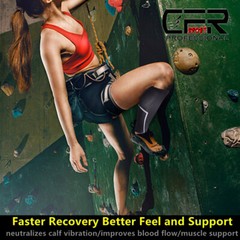 Compression Sleeve Leg Calf Brace Support Socks Sport Gym Pain Relief Men Womens