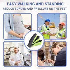 Arch Support Shoe Insoles Inserts Pad Invisible Height Increase Heel Lift Taller