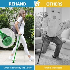 Adjustable Foldable Walking Cane for Seniors,Lightweight Heavy Duty,Collapsible