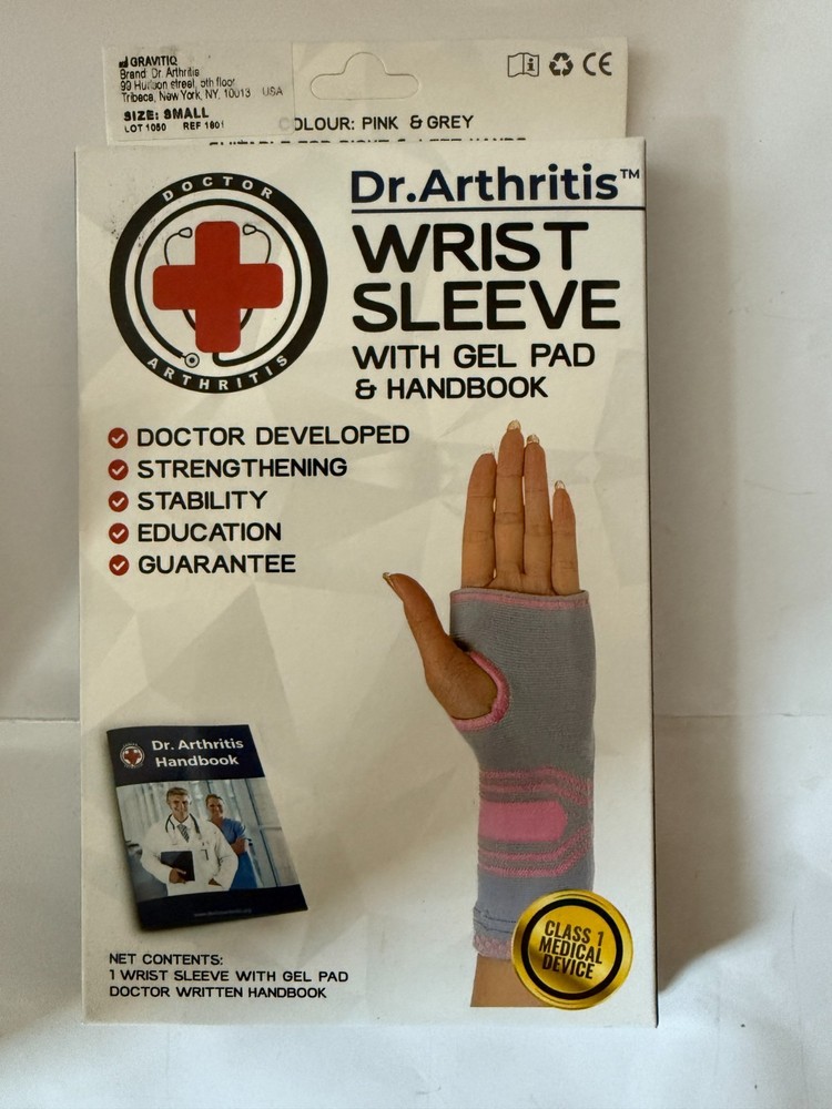 Dr. Arthritis Doctor Developed Wrist & Hand Compression Sleeve Support Brace