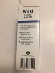 Flex Aid Wrist Support Wrap – Elastic Support with Loop – One Size