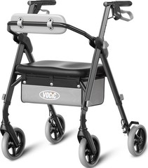Rollator Walker VOCIC Z11 380LBS Ergonomic Seat All Terrain