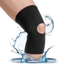 XXXXL Plus Size Open Patella/Open Back Neoprene Knee Sleeve | Water-Resistant…
