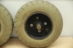 PAIR Belt Drive Wheels Tires for 21st Century Off-Road Power Chairs Bounder Plus