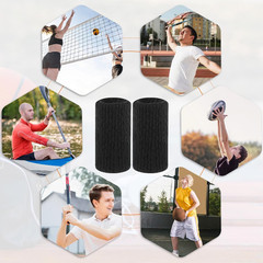 10Pcs Black Sport Finger Sleeves, Finger Sleeves Protectors, Elastic Finger S…