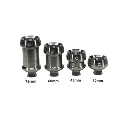 Prosthetic Bi-Directional Pyramid Adapter 32/45/60/75mm Titanium Steel