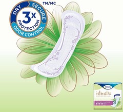Tena Intimates Incontinence Pads Maximum Absorbency, 56 Count – Pack of 5