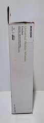 McKesson Universal Walker Wheels Adjustable 5 inches Rubber Wheels 1 Pair