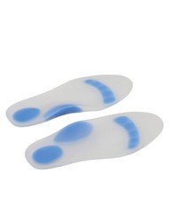 Arch Support Insole Silicone Gel Orthotic Medical-Grade flat foot Insert S-Med-L