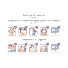 Seni Incontinence Brief Breathable / Overnight S-RE10-BQ1 Severe 40 Ct