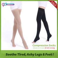 Compression Stockings Medical Women Men 30-40 mmHg Thigh High Varicose Graduated