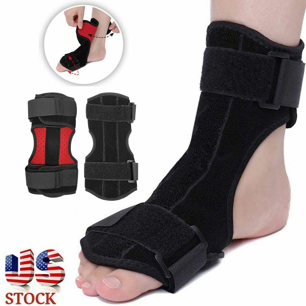Foot Drop Support Ankle Brace Orthosis Plantar Fasciitis Splint Correction