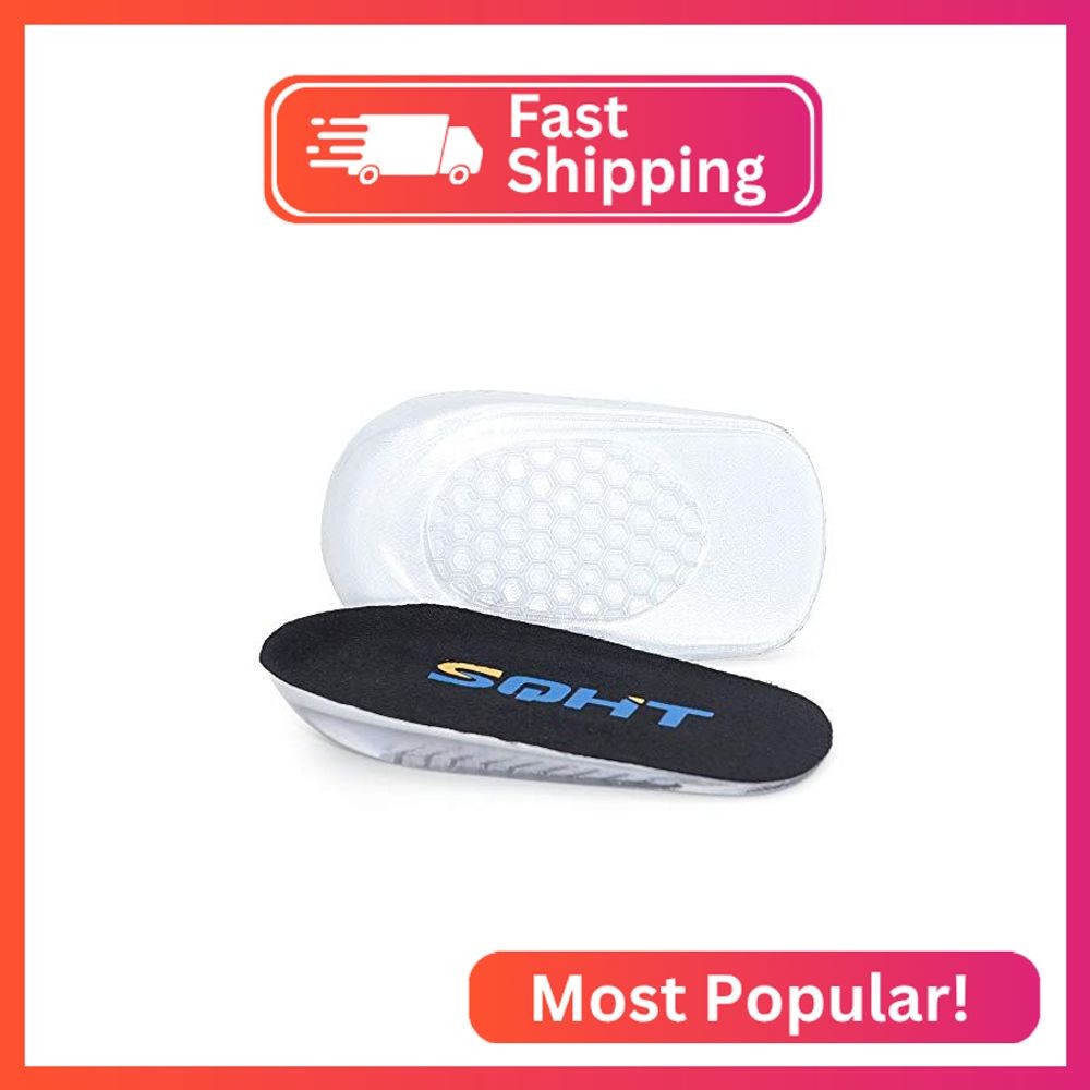 SQHT’s Height Increase Insoles, Shoes Lifts, Heel Lift Inserts for Leg Length Di