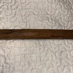 Cane Walking Stick carved Elephant wooden handmade 36”